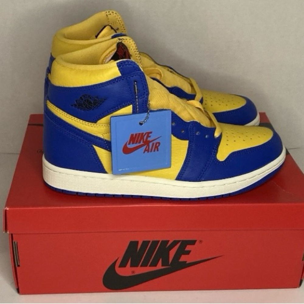 Nike Women’s Air Jordan 1 Retro OG High Reverse Laney Size 8 BRAND NEW Shoe Pair